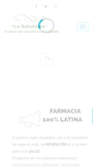 Mobile Screenshot of farmacialasaludable.com